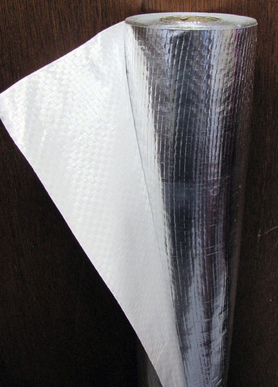 2ft x 25ft Super Shield White Non Perforated Samples  (6 Mil Thick)