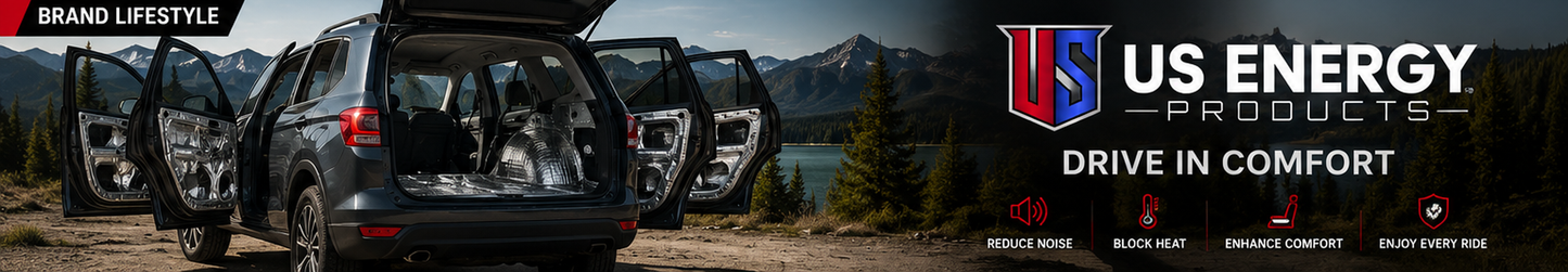 Heat and sound deadening kit for truck interior