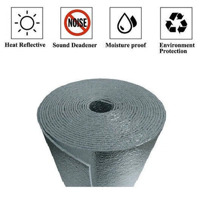 Self-Adhesive Sound Deadener & Heat Shield Insulation Roll – Fireproof Automotive Thermal Barrier