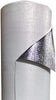 28 sqft (21" X 16' ) 1/4 R8 Reflective White Insulation Spiral Duct Pipe Wrap Foam Core (21" X 16' ) 1/4 R8 PREMIUM