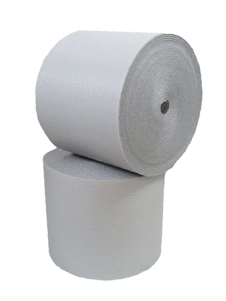 50 sqft (25' X 24 ) 1/4 R8 Reflective White Insulation Spiral Duct Pi – US  Energy Products