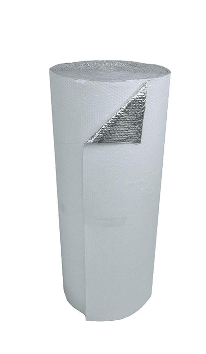 (266.66sqft) Double Bubble Foil White  (16inch x 200ft)  Reflective Foil/White Insulation Thermal Barrier R8