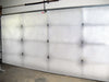 8'L X 8'H Kit (5 Panels) NASA Tech Reflective 1 Car White Foam Core Garage Door Insulation Kit (5 Panels)